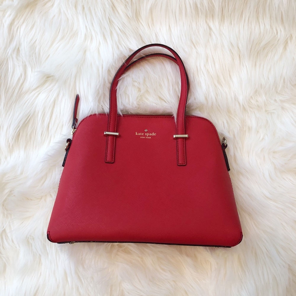 Red Kate Spade Handbag- never used